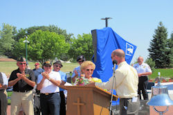 Dedication of the Veterans Park -- August 15, 2015