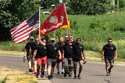 Chad Frojker Memorial Squad Run to Veterans Park, June 25, 2021 