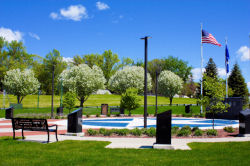 Veterans Park has blossomed following spring rains