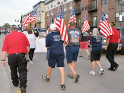 2023 POW/MIA Remembrance Walk to Veterans Park in North St. Paul, September 21, 2023