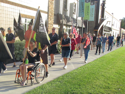 2024 POW/MIA Remembrance Walk to Veterans Park in North St. Paul, September 26, 2024