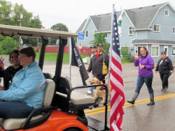 2019 POW/MIA Remembrance Walk to Veterans Park in North St. Paul, September 12, 2019