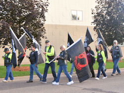 2022 POW/MIA Remembrance Walk to Veterans Park in North St. Paul, September 22, 2022