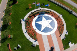 Flyover of Veterans Park