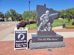 2022 POW/MIA Remembrance Walk to Veterans Park in North St. Paul, September 22, 2022