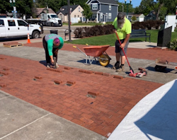 47 new Memorial Pavers were installed at Veterans Park in the past week to honor and remember the service and sacrifice of our veterans. This makes 1416 total pavers to date purchased by our customers and placed in Veterans Park. Please remember that these 47 pavers will be recognized on Thursday, Sept. 21 at 6:00 with the POW/MIA Remembrance Walk from the VFW Post 1350 to Veterans Park. We would like to thank MetroBrick and LCI Installers for their fine partnership with Veterans Park these last 8 years.