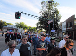 2017 POW/MIA March to Veterans Park in North St Paul, September 7, 2017